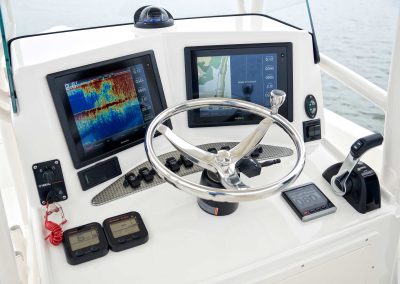 Sheaffer Marine Boat Electrical Navigation System Installed On A S240