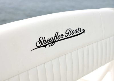 Sheaffer Marine Boat Upholstery On A S240 Tampa's #1 Boat Manufacturer