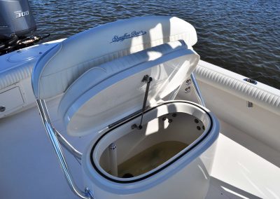 Sheaffer Marine Boat Boat Bait Well On A S240, Tampa's #1 Boat Manufacturer