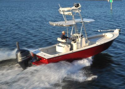 Sheaffer Marine Boat With Full Tower On A S240, Tampa's #1 Boat Manufacturer