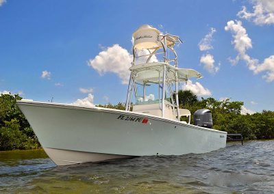 Sheaffer Marine Boat Full Tower On A S240, Tampa's #1 Boat Manufacturer