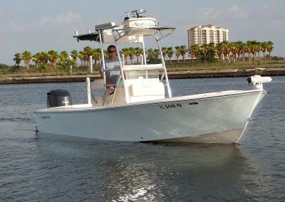 Sheaffer Marine Boat Half Tower On A S240, Tampa's #1 Boat Manufacturer