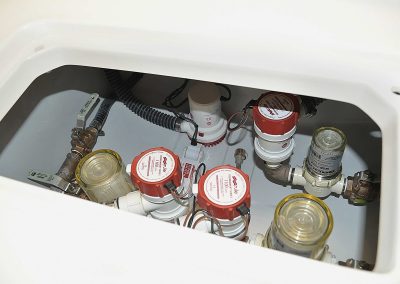 Sheaffer Marine Boat Plumbing On A S240 Tampa's #1 Boat Builder